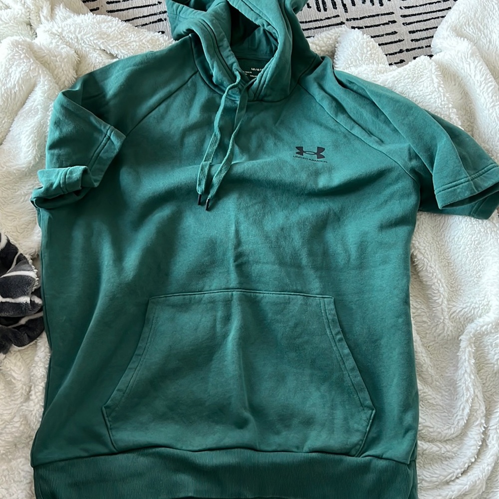 Mens under armour hooded shirt